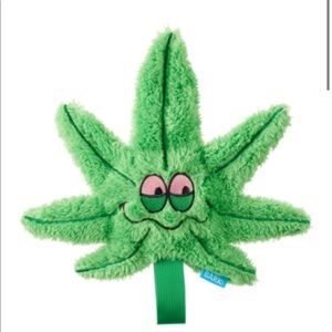 Pot Leaf Barkbox Dog Toy